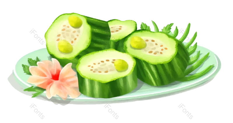 健康食物图片,传统元素,美食PNG,手绘免抠素材